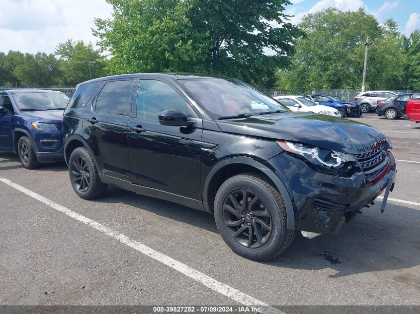 2019 LAND ROVER DISCOVERY SPORT SE