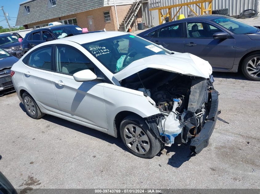 2016 HYUNDAI ACCENT SE