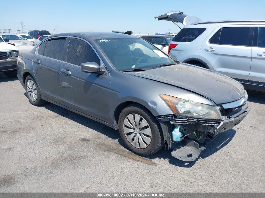 2012 HONDA ACCORD 2.4 LX