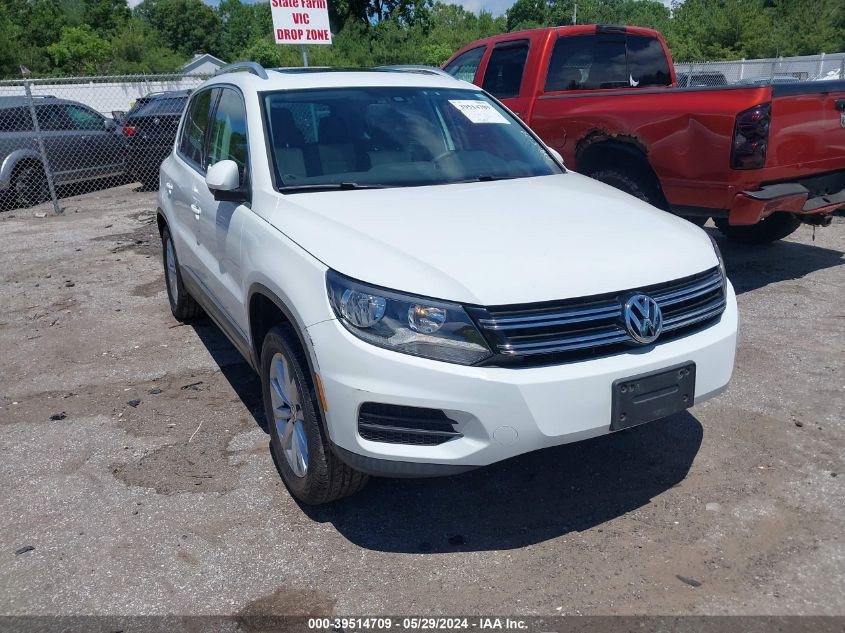 2017 VOLKSWAGEN TIGUAN 2.0T WOLFSBURG EDITION