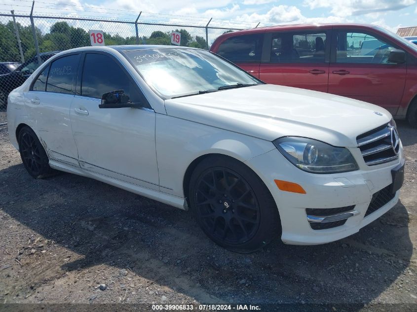 2013 MERCEDES-BENZ C 300 LUXURY 4MATIC/SPORT 4MATIC