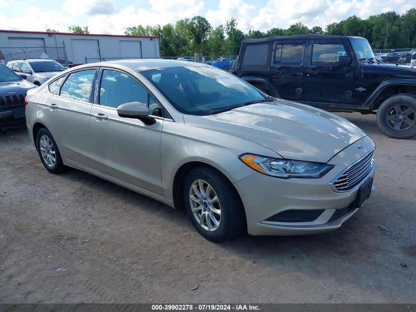 2017 FORD FUSION S