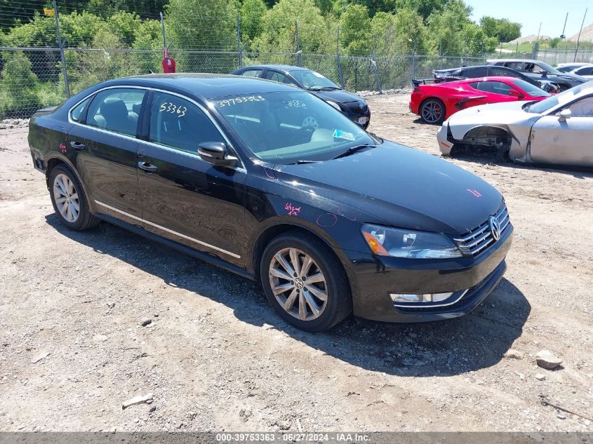 2013 VOLKSWAGEN PASSAT 2.5L SEL PREMIUM