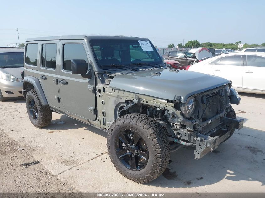 2021 JEEP WRANGLER UNLIMITED SAHARA ALTITUDE 4X4