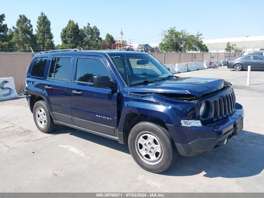 2016 JEEP PATRIOT SPORT