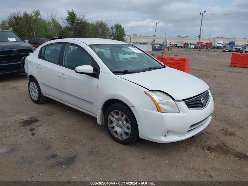 2012 NISSAN SENTRA 2.0 S