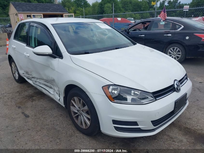 2017 VOLKSWAGEN GOLF TSI S 4-DOOR/TSI WOLFSBURG EDITION 4-DOOR