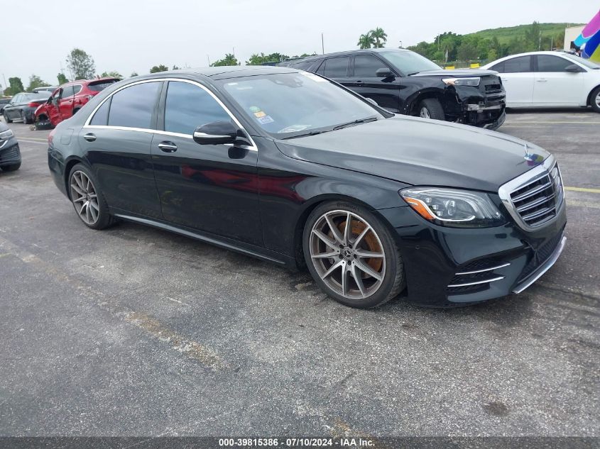 2018 MERCEDES-BENZ S 450 4MATIC