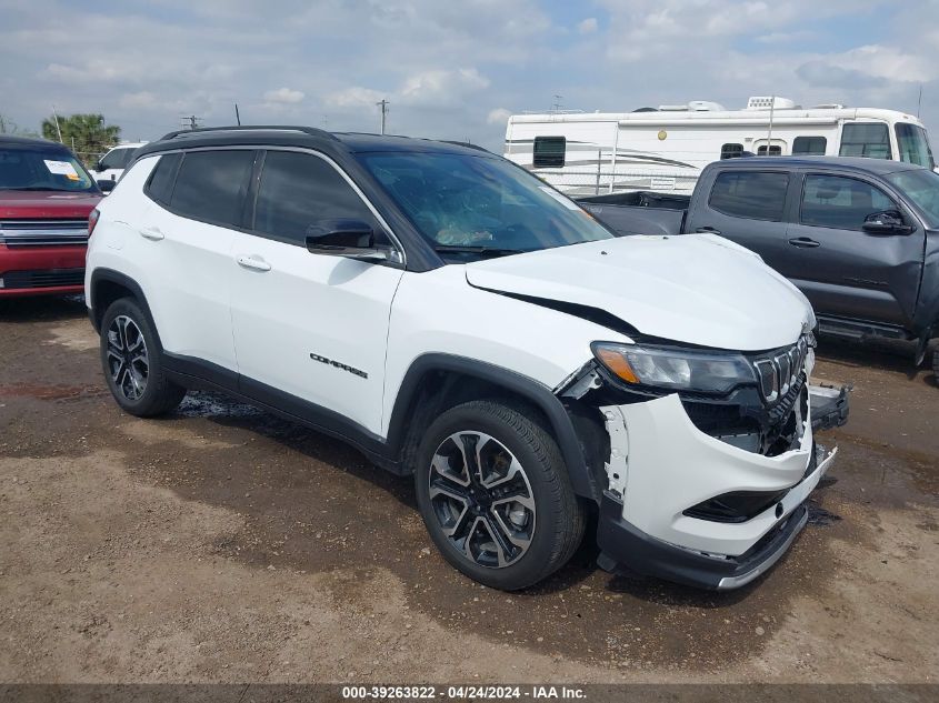 2022 JEEP COMPASS LIMITED 4X4