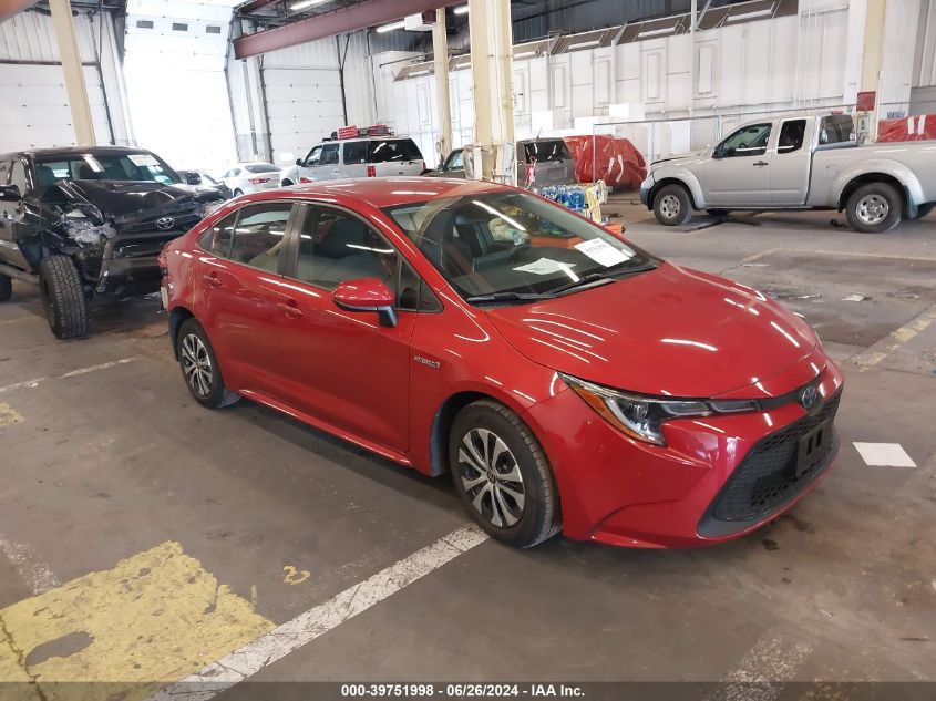 2021 TOYOTA COROLLA HYBRID LE