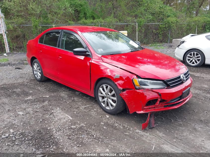 2015 VOLKSWAGEN JETTA 1.8T SE