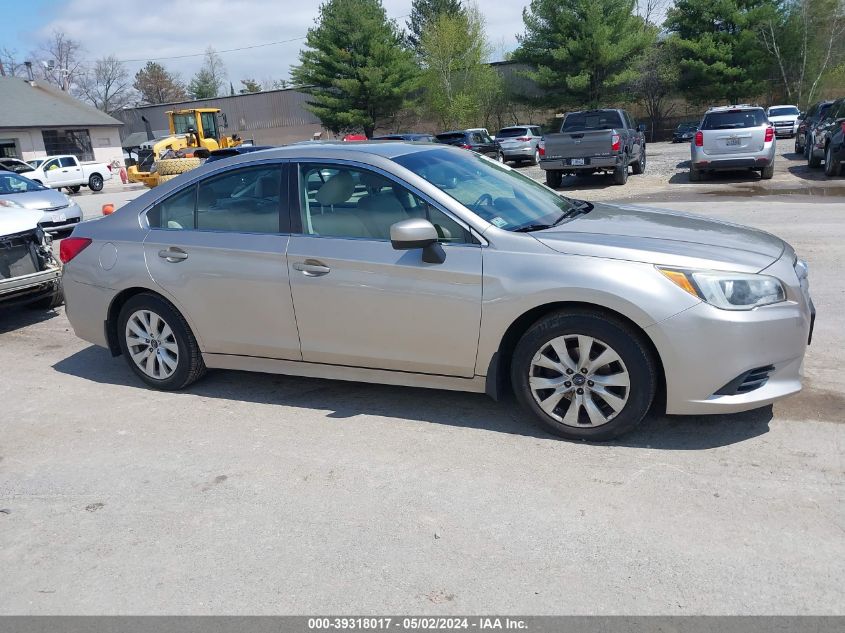 2015 SUBARU LEGACY 2.5I PREMIUM