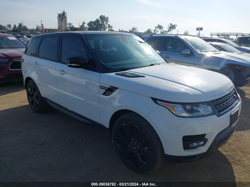 2015 LAND ROVER RANGE ROVER SPORT 3.0L V6 SUPERCHARGED HSE