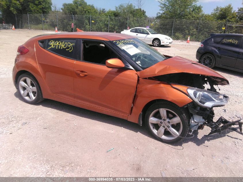 2012 HYUNDAI VELOSTER BASE W/BLACK