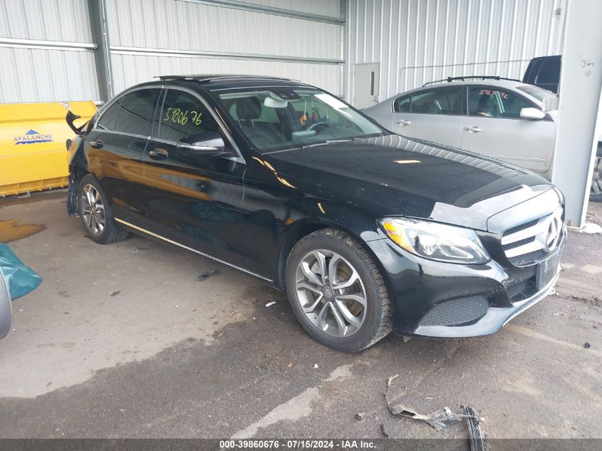 2016 MERCEDES-BENZ C 300 4MATIC/LUXURY 4MATIC/SPORT 4MATIC