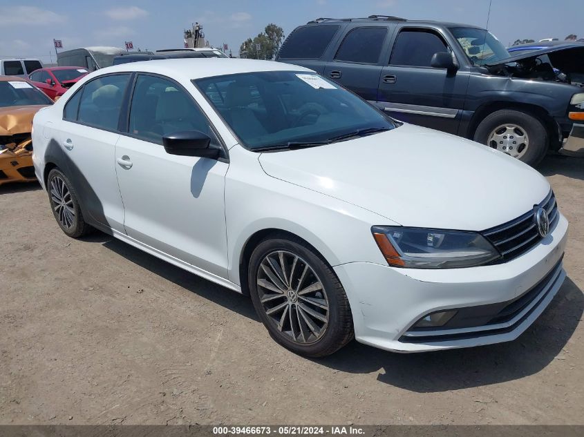 2017 VOLKSWAGEN JETTA SPORT