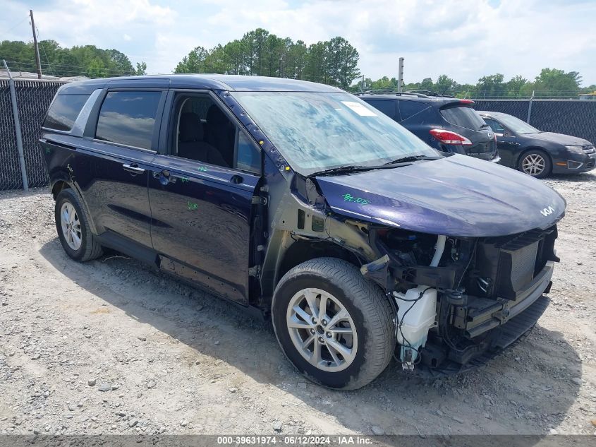 2022 KIA CARNIVAL MPV LX