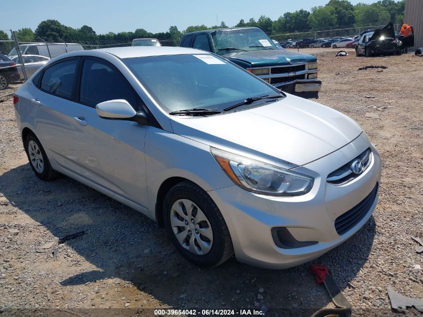 2016 HYUNDAI ACCENT SE