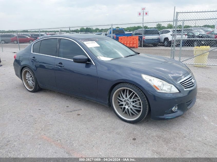 2011 INFINITI G37 JOURNEY