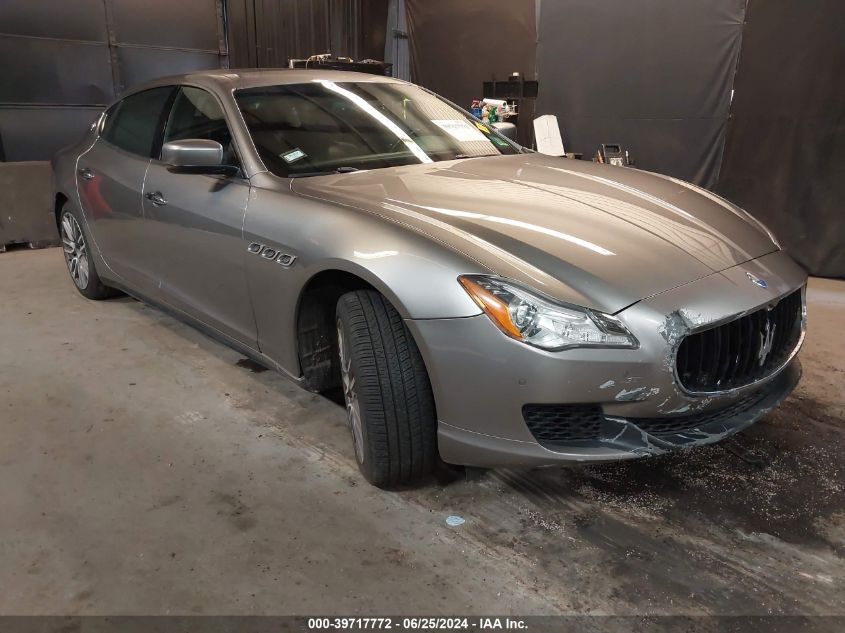 2015 MASERATI QUATTROPORTE S Q4