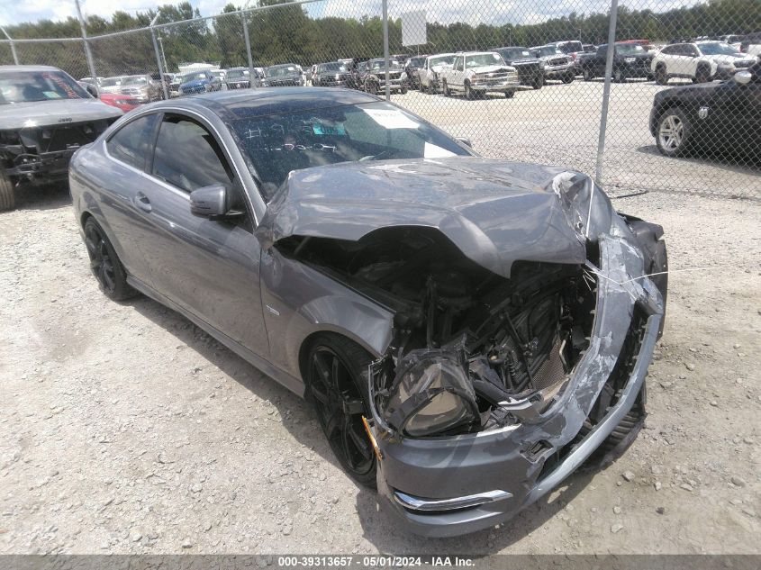 2012 MERCEDES-BENZ C 250