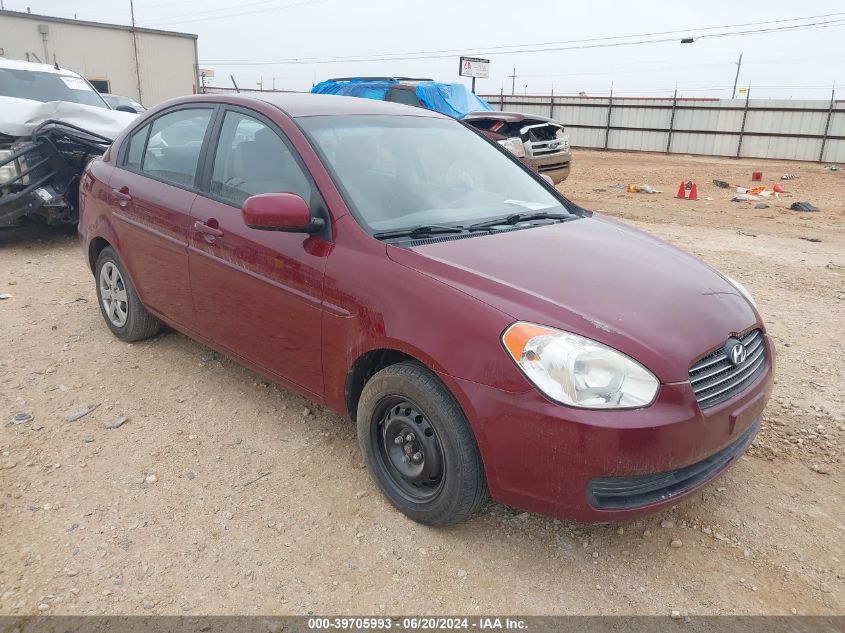 2010 HYUNDAI ACCENT GLS