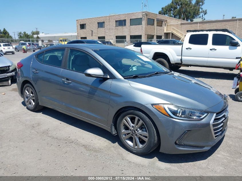 2018 HYUNDAI ELANTRA SEL/VALUE/LIMITED