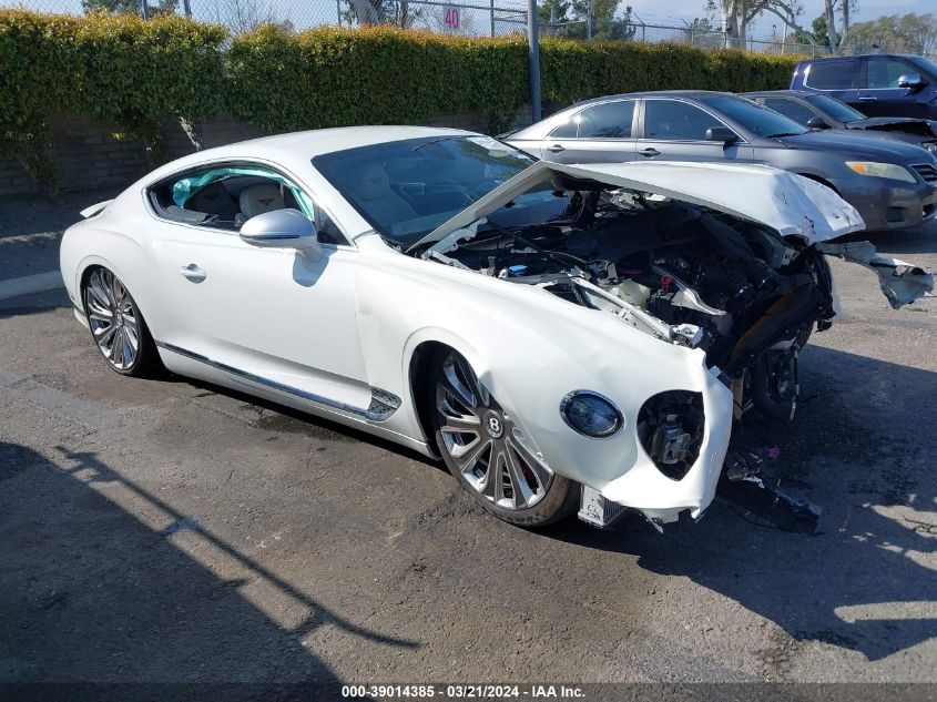 2022 BENTLEY CONTINENTAL GT MULLINER/V8