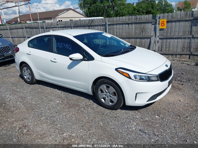 2017 KIA FORTE LX