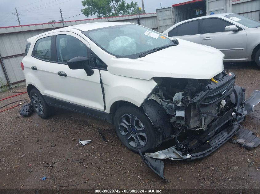 2021 FORD ECOSPORT S