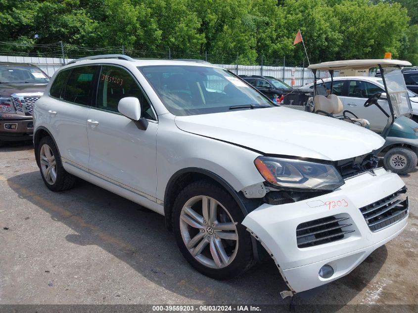 2012 VOLKSWAGEN TOUAREG TDI EXECUTIVE