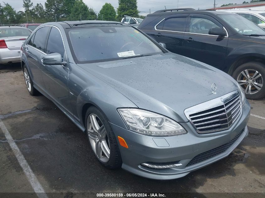 2012 MERCEDES-BENZ S 550