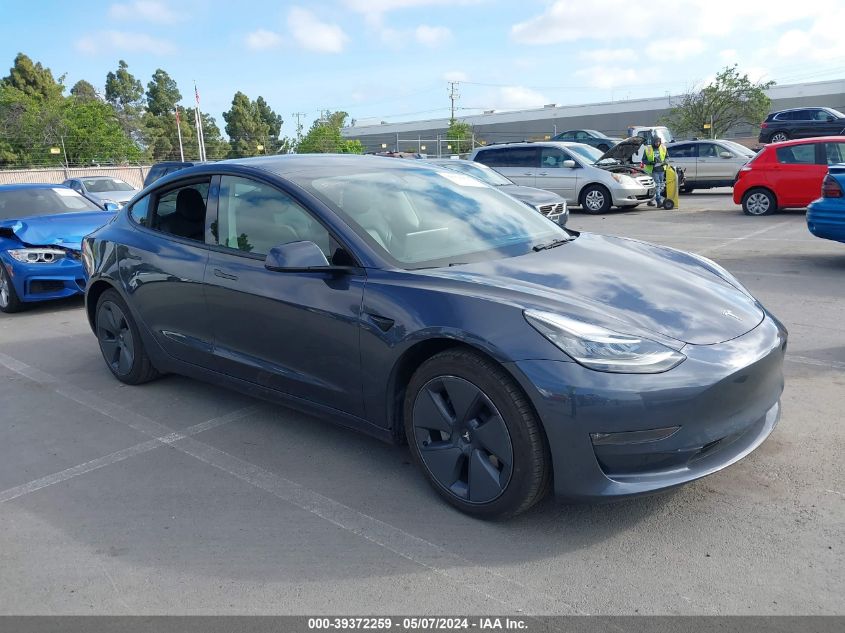 2022 TESLA MODEL 3 LONG RANGE DUAL MOTOR ALL-WHEEL DRIVE