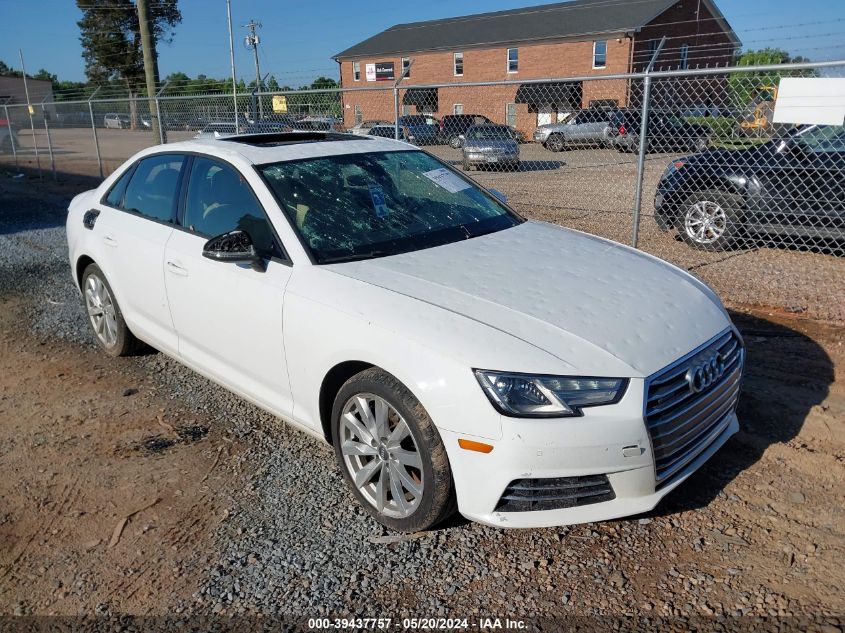 2017 AUDI A4 2.0T PREMIUM