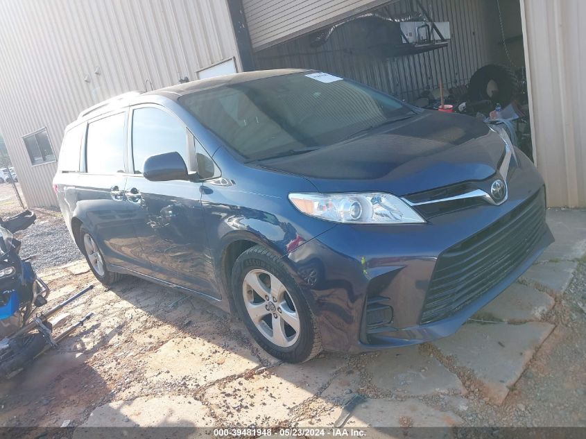 2019 TOYOTA SIENNA LE 8 PASSENGER