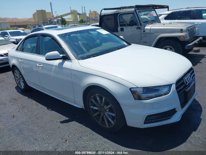 2014 AUDI A4 2.0T PREMIUM