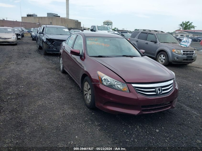 2012 HONDA ACCORD LX