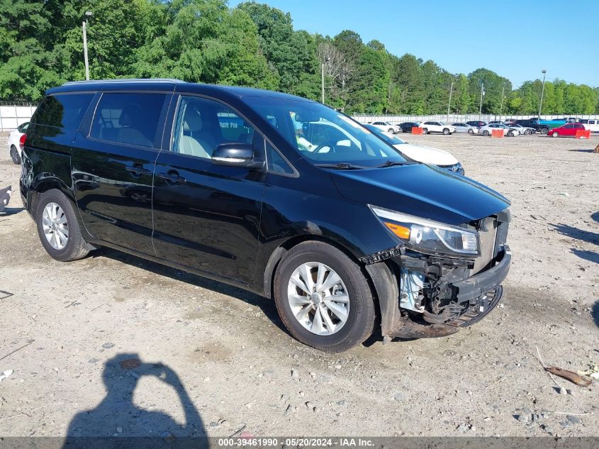 2017 KIA SEDONA LX