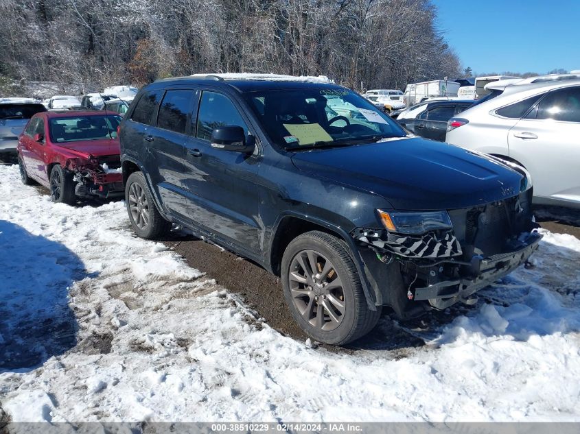 2017 JEEP GRAND CHEROKEE LIMITED 75TH ANNIVERSARY EDITION 4X4