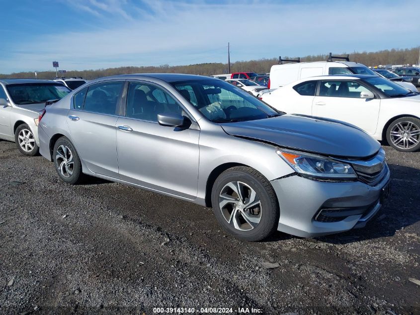 2017 HONDA ACCORD LX