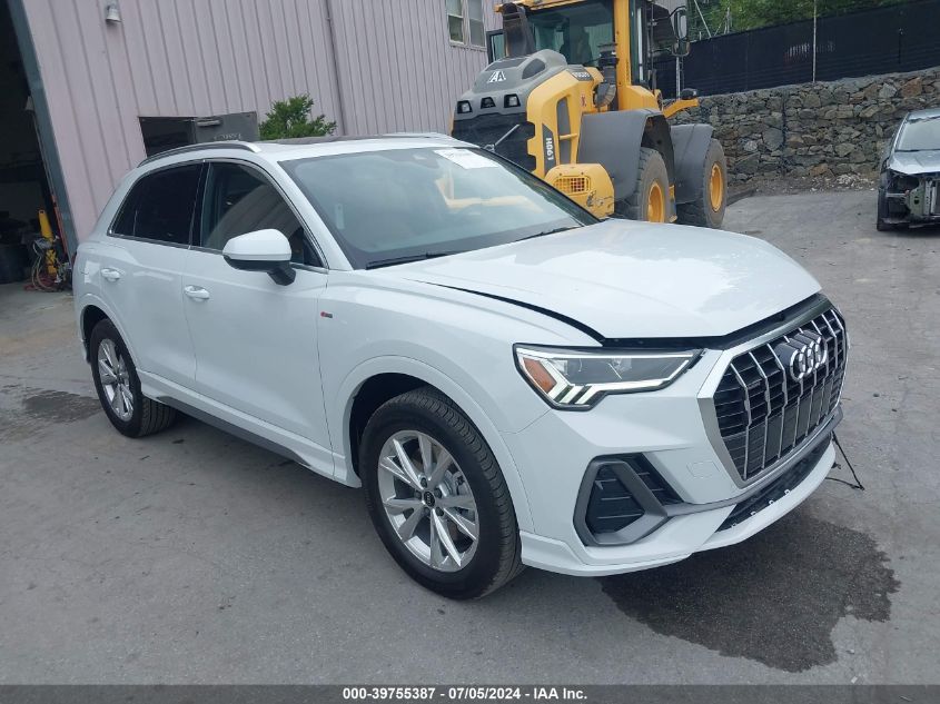 2024 AUDI Q3 PREMIUM PLUS 45 TFSI S LINE QUATTRO TIPTRONIC