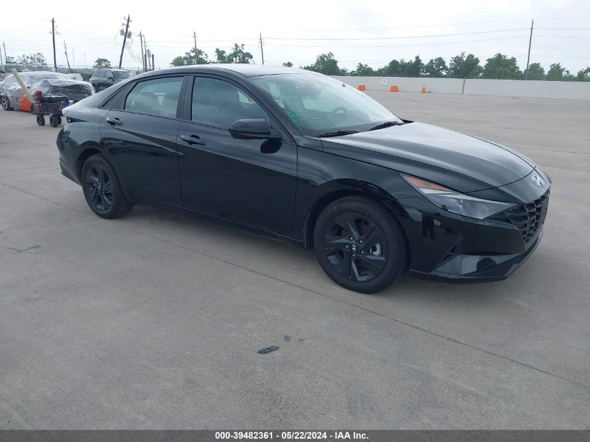 2023 HYUNDAI ELANTRA HYBRID BLUE