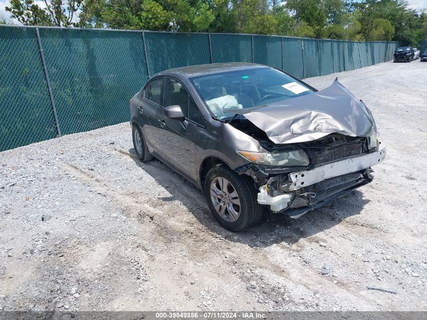 2012 HONDA CIVIC LX