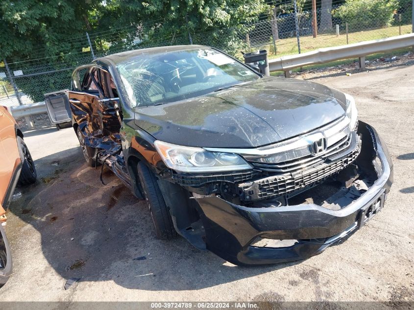 2017 HONDA ACCORD HYBRID EXL