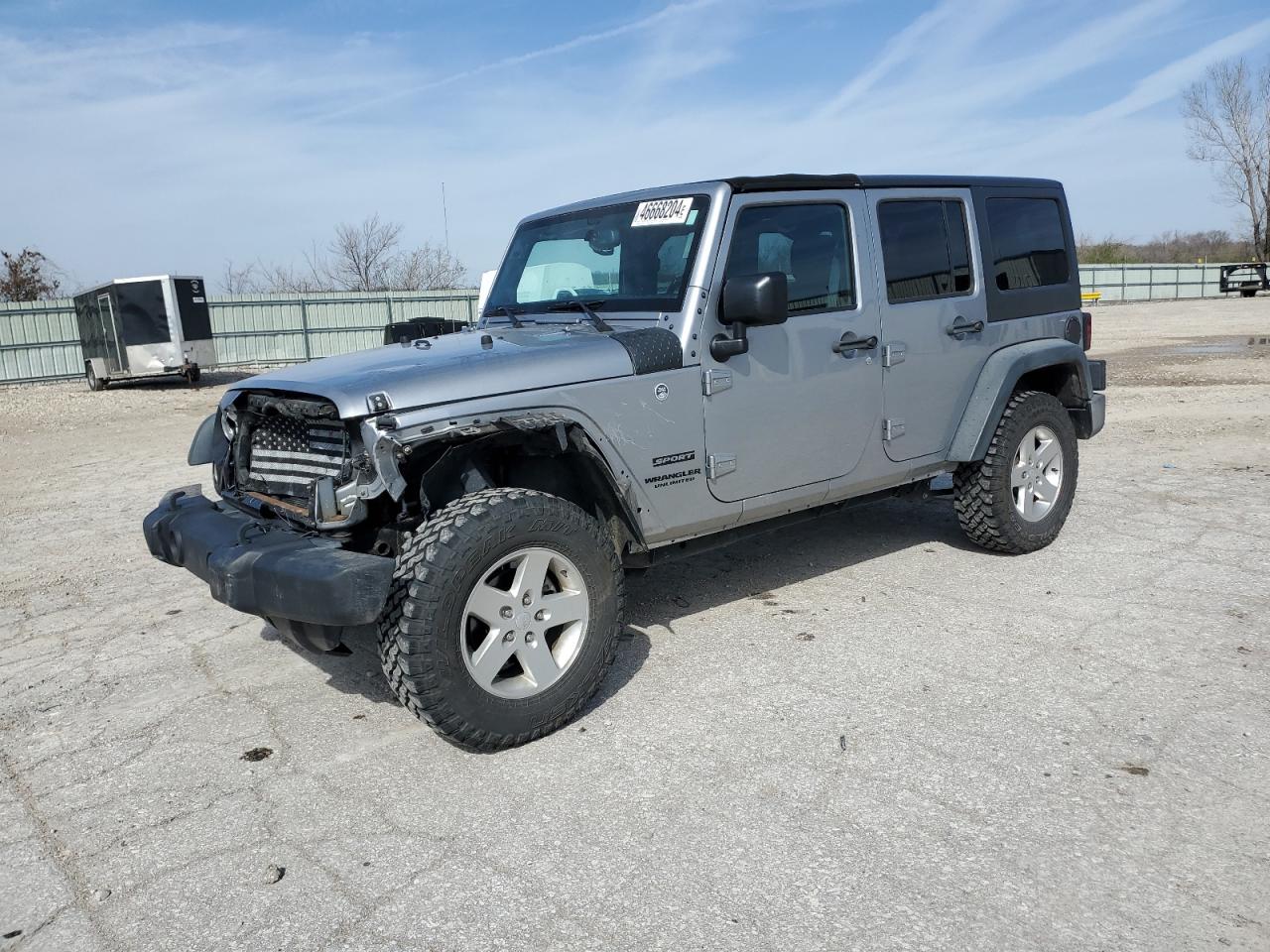 2016 JEEP WRANGLER UNLIMITED SPORT