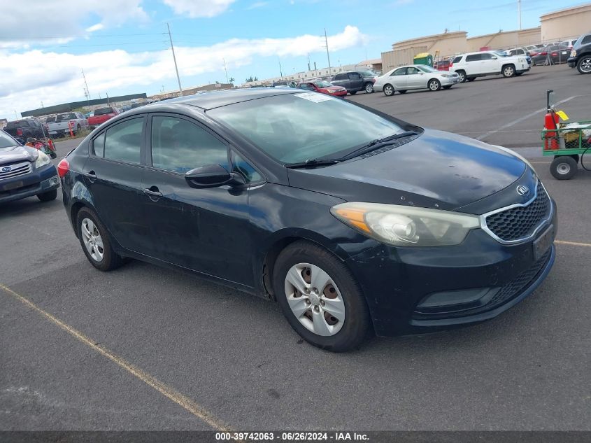 2014 KIA FORTE LX