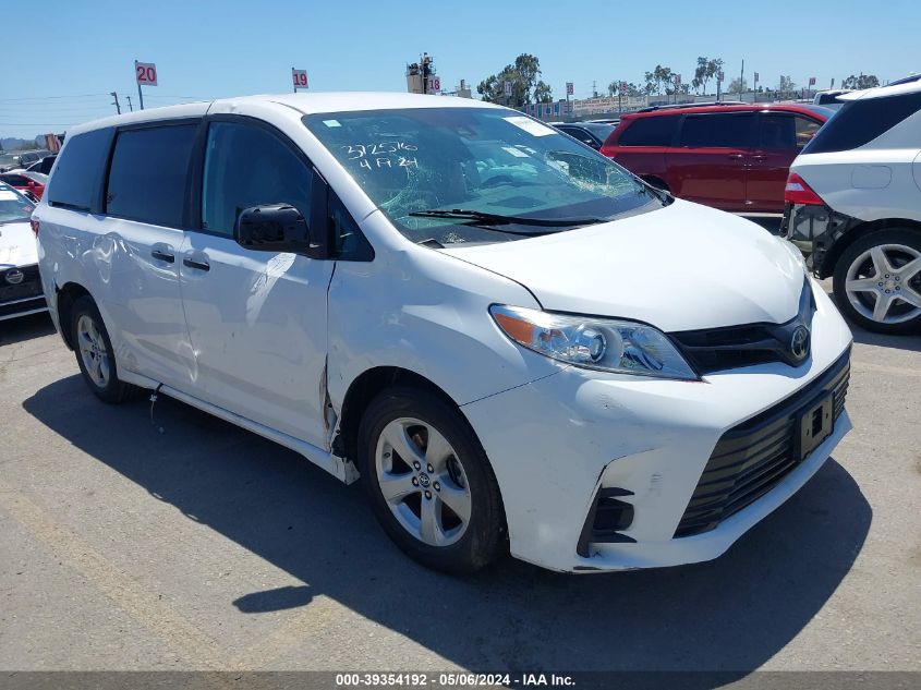 2020 TOYOTA SIENNA L