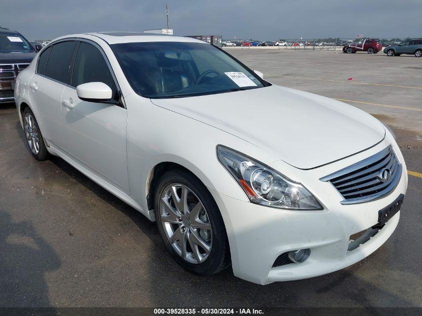 2010 INFINITI G37 JOURNEY