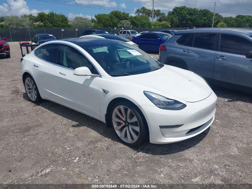 2019 TESLA MODEL 3 LONG RANGE/PERFORMANCE