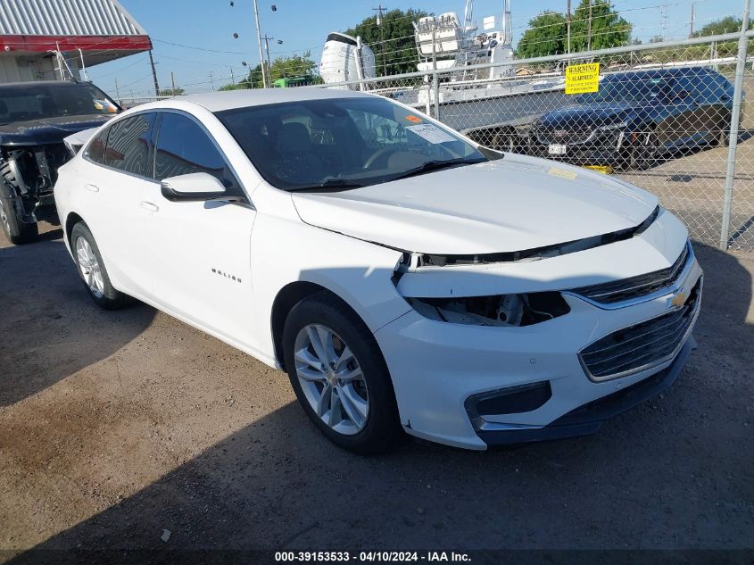 2018 CHEVROLET MALIBU LT